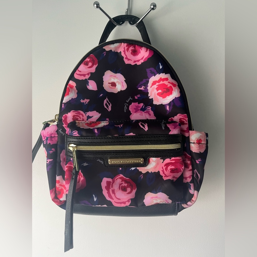 Juicy Couture Rosie Mini Backpack -Black